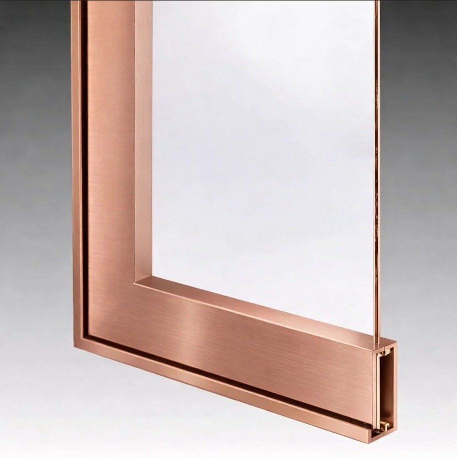 Rose Bronz Bakır Çerçeve Kapak